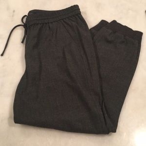 J. Crew Drapey Wool Drawstring Pant